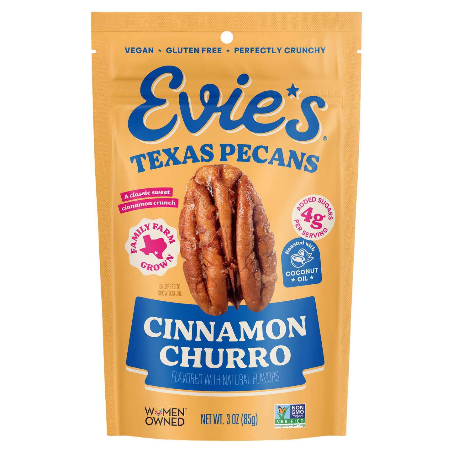 Evie's Cinnamon Churro Candied Pecans