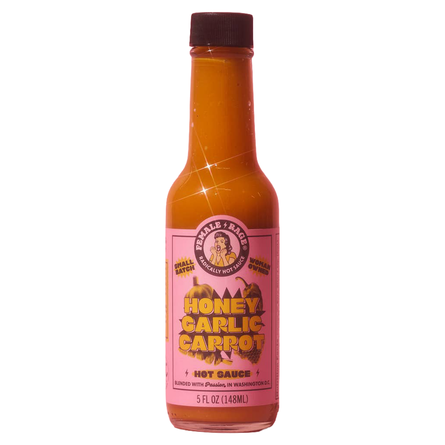 Female Rage Honey Garlic Carrot Hot Sauce