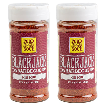 BlackJack Barbecue Rib Rub | 2-pack