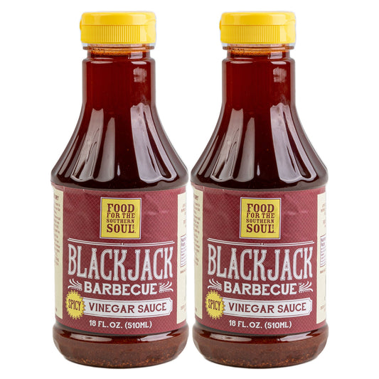 Food for the Southern Soul BlackJack Barbecue Vinegar Sauce 2-Pack