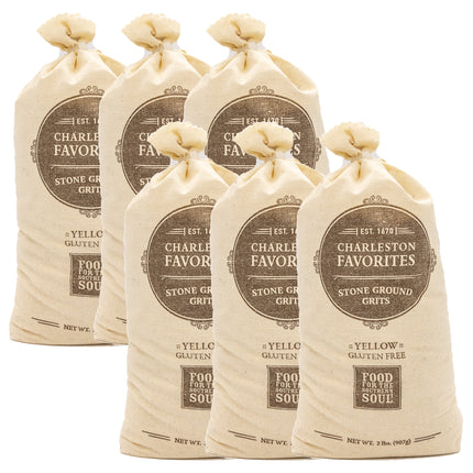 Food for the Southern Soul Charleston Favorites Yellow Grits 6 Pack