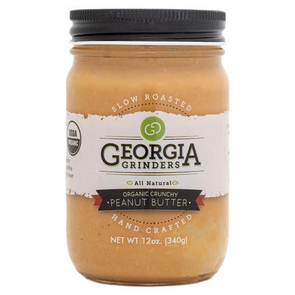Georgia Grinders Organic Crunchy Peanut Butter
