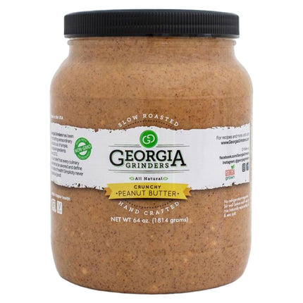 Georgia Grinders 64oz Crunchy Peanut Butter