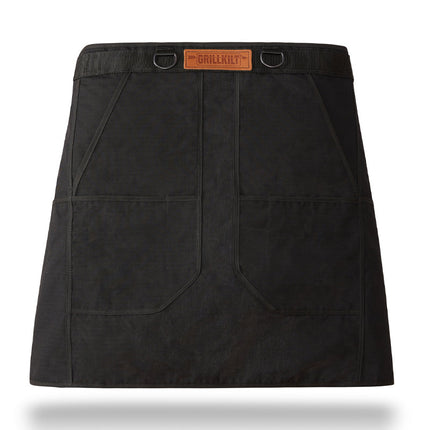 GRILLKILT Grilling Apron - Black