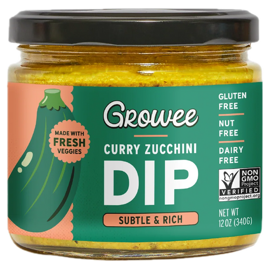 Growee Indian Curry Zucchini Dip