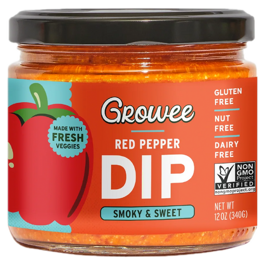 Growee Roasted Red Pepper Dip