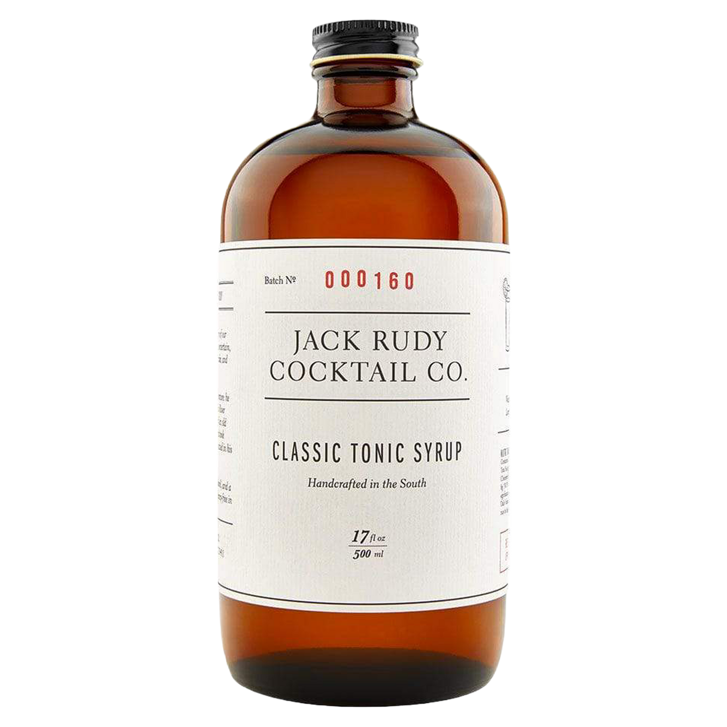 Jack Rudy Classic Tonic Syrup