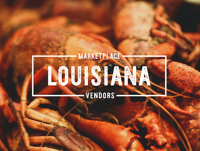 Crawfish with Louisiana Vendors graphic
