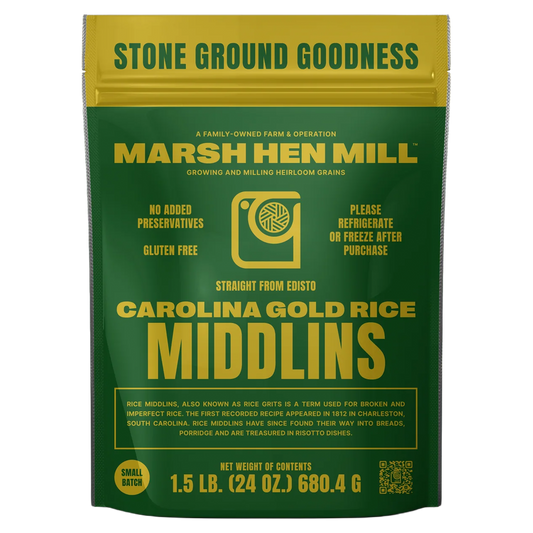 Marsh Hen Mill Carolina Gold Middlins Rice