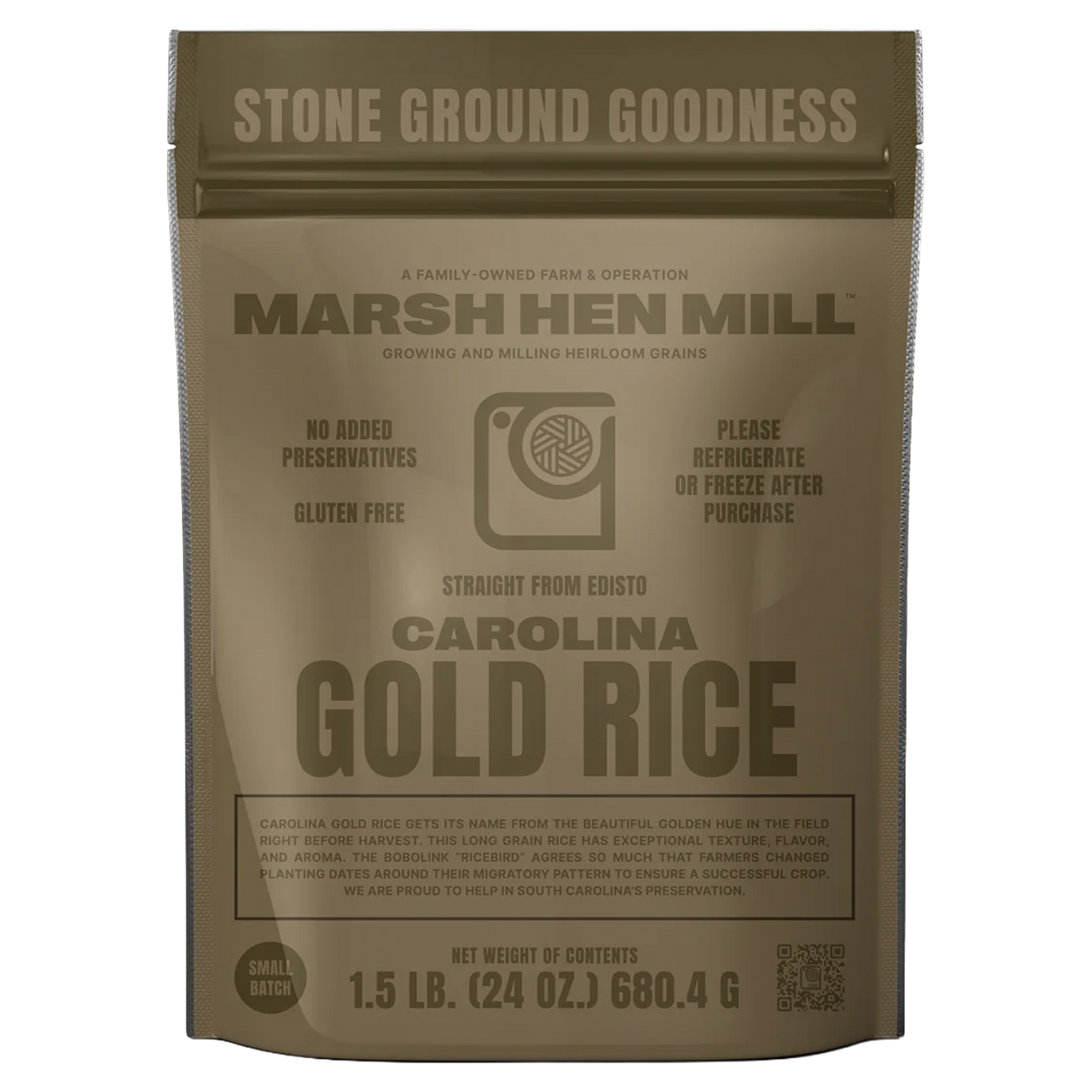 Marsh Hen Mill Carolina Gold Rice