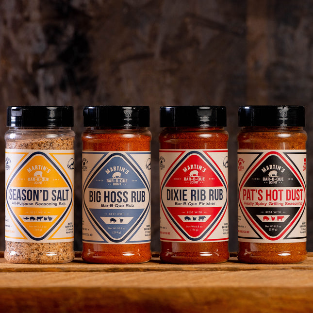 Martins Bar-B-Que Joints Four Spice Gift Set
