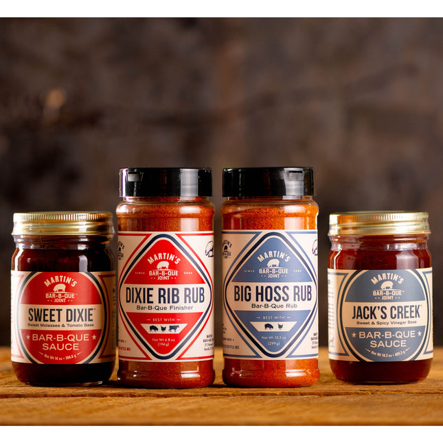 Martins Bar-B-Que Joints Smokehouse Staples Gift Set