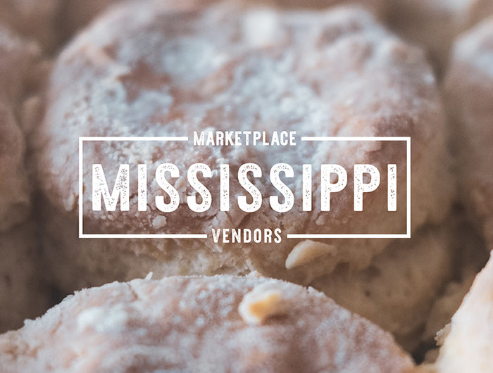 Southern biscuits with Mississippi Vendors graphic