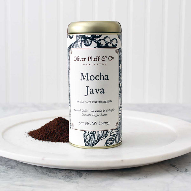 Mocha Java Ground Coffee Tin