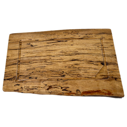 Murhelvic Woodworks Board Number 20. 12 inch by 18 inch Spalted Pecan Cutting Board