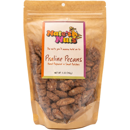 Nate's Nuts Praline Pecans
