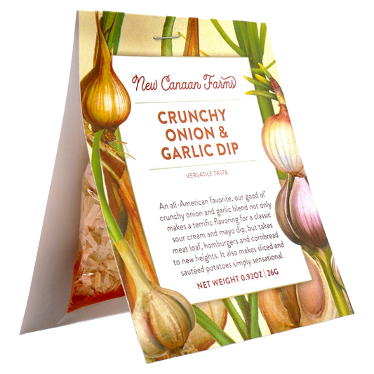 New Canaan Farms Crunchy Onion & Garlic Dip