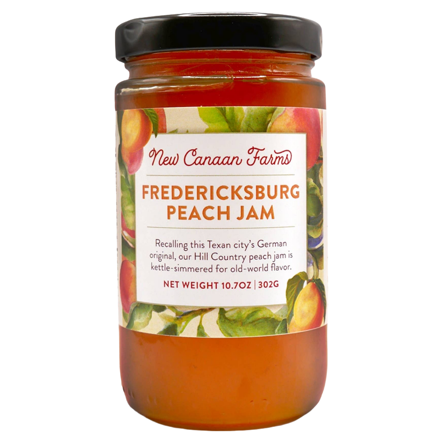 New Canaan Farms Fredericksburg Peach Jam