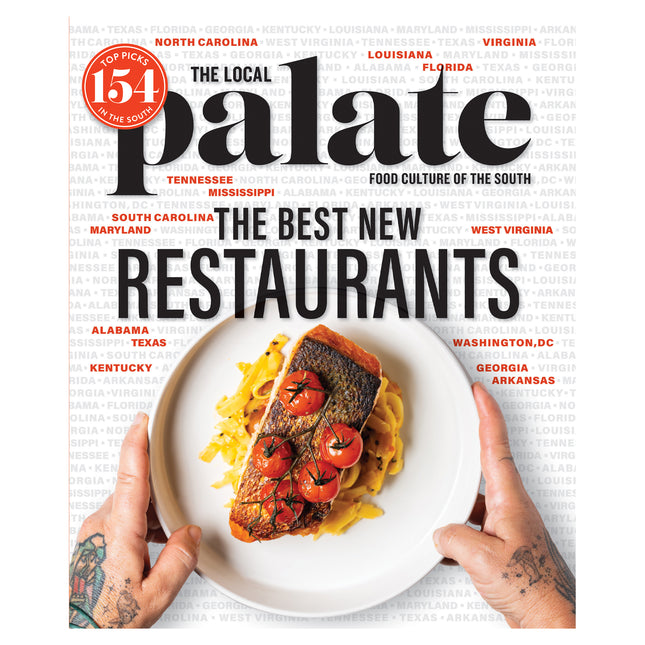 The Local Palate Magazine Cover for The Best New Restaurants 2024 Issue