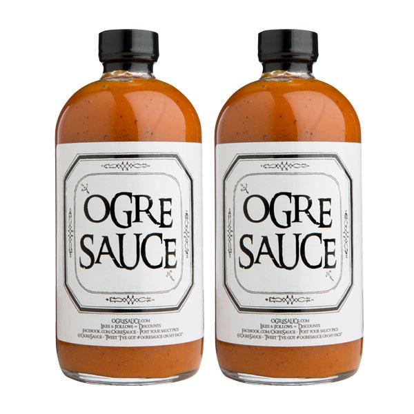 Ogre Sauce Original Two Bottles