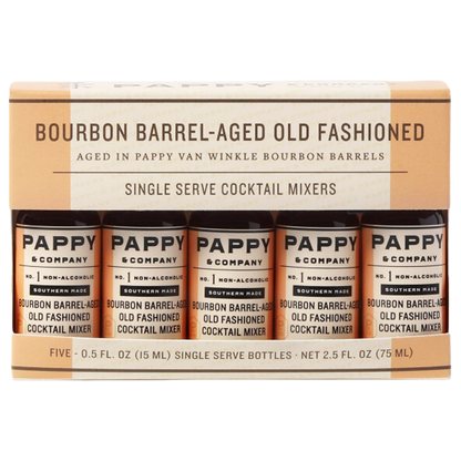 Pappy Bourbon Barrel Aged Old Fashioned Mix - Single Serve