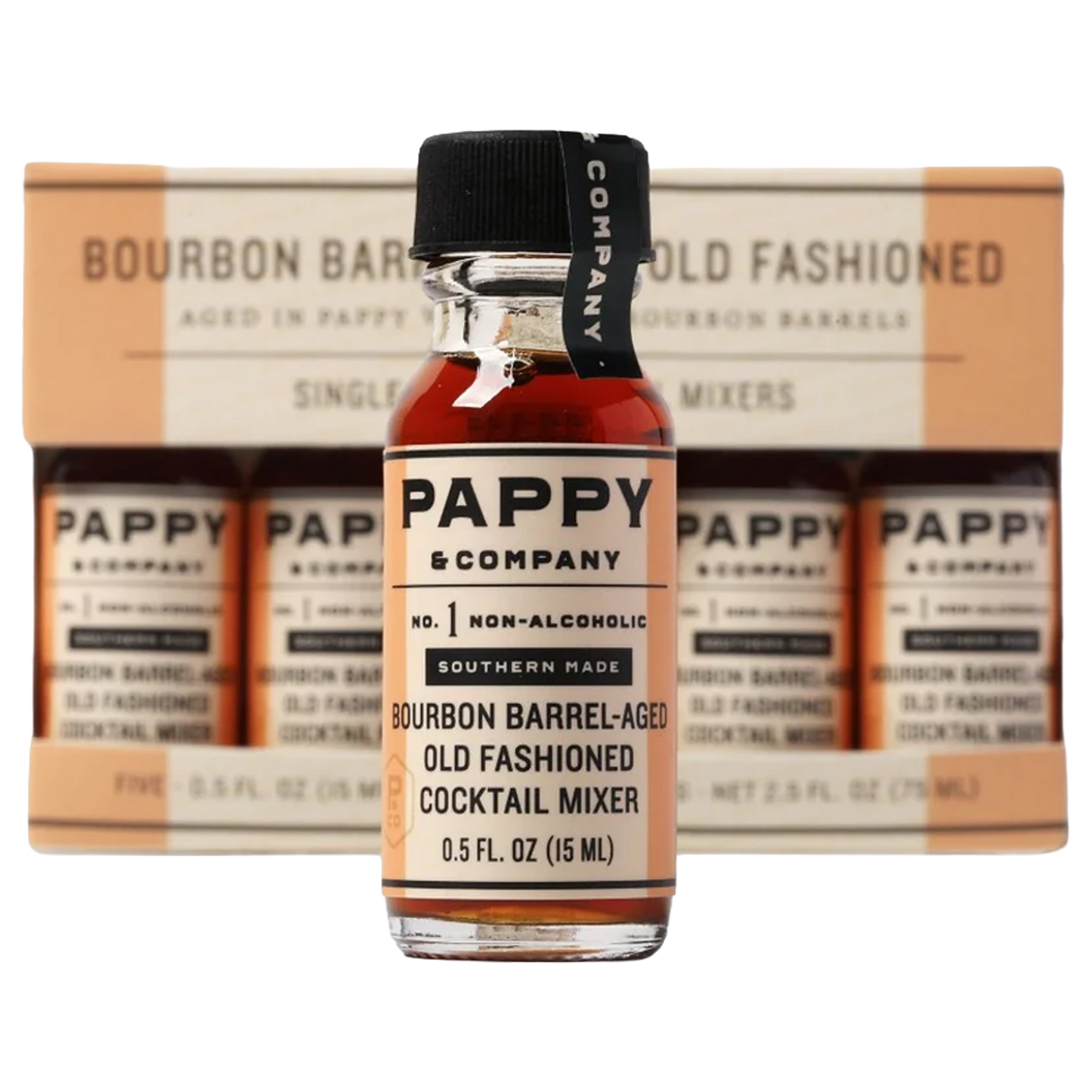 Pappy Bourbon Barrel Aged Old Fashioned Mix - Single Serve
