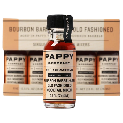 Pappy Bourbon Barrel Aged Old Fashioned Mix - Single Serve