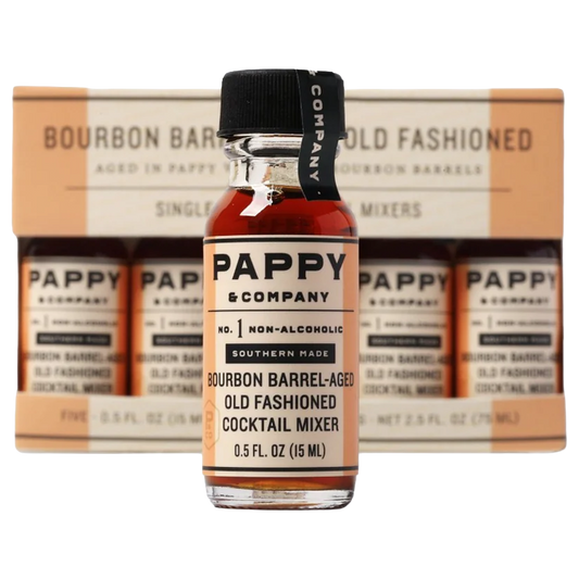 Pappy Bourbon Barrel Aged Old Fashioned Mix - Single Serve