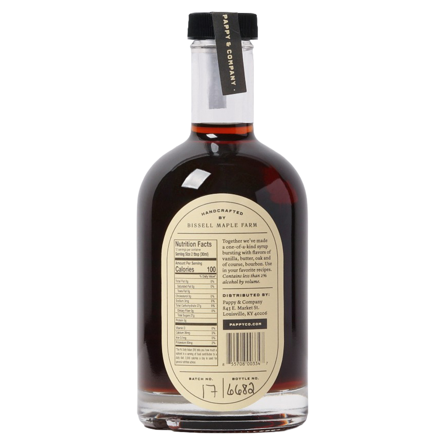 Pappy Bourbon Barrel Aged Maple Syrup