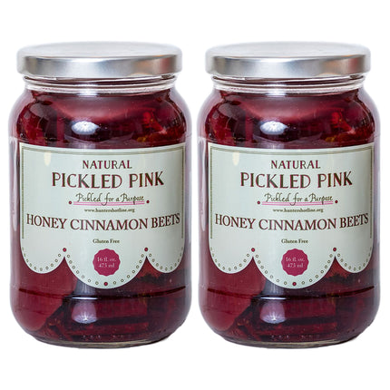 Pickled Pink Honey Cinnamon Beets 2-Pack