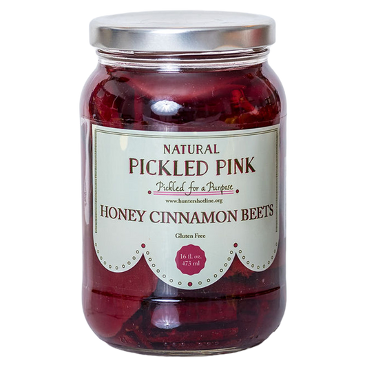 Pickled Pink Honey Cinnamon Pickled Beets
