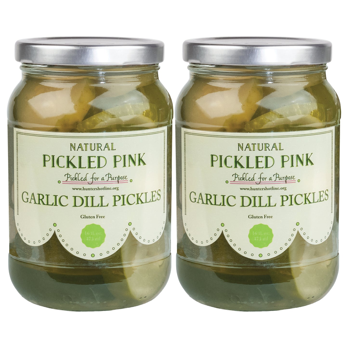 Garlic Dill Pickles - Pickled Pink Foods – The Local Palate Marketplace℠