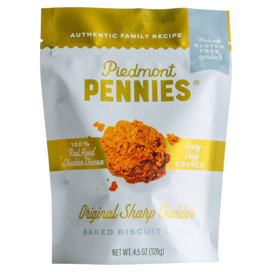 Sharp Cheddar Piedmont Pennies - Gluten Free