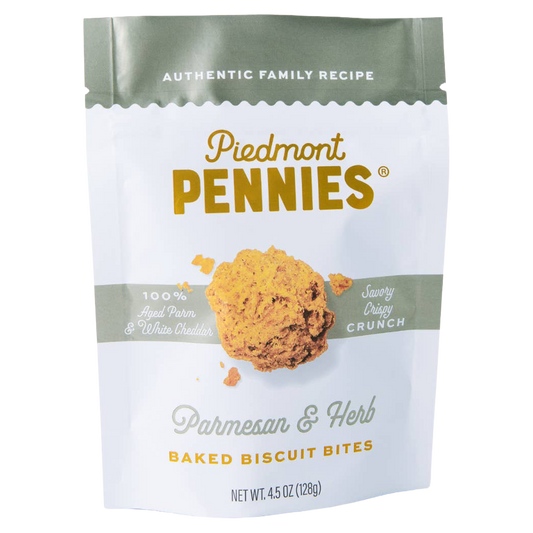 Parmesan & Herb Piedmont Pennies