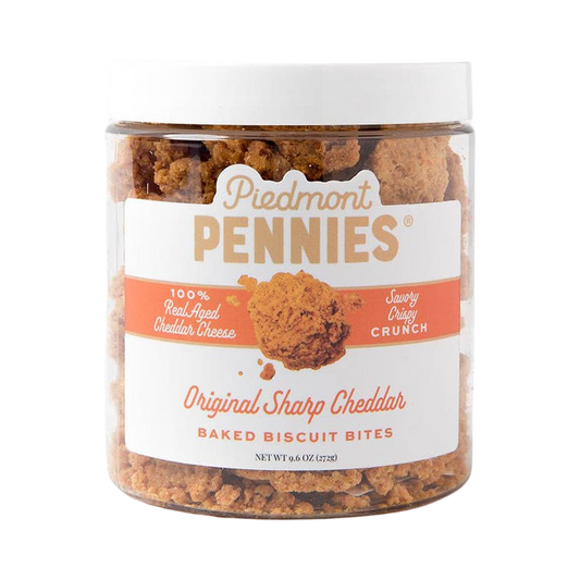 Sharp Cheddar Penny Bank Jars