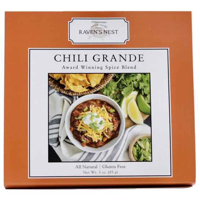 Raven's Nest Chili Grande Spice Blend Package