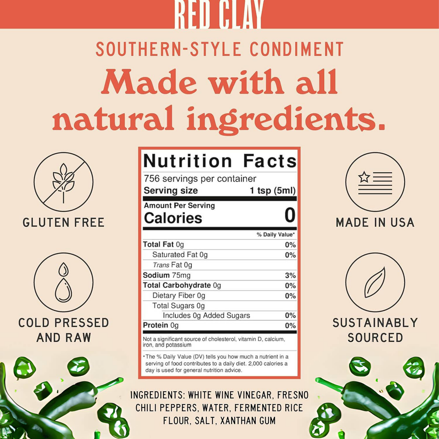 Red Clay Verde Southern Hot Sauce & Marinade