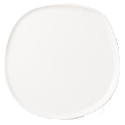 Haand Ripple Dinner Plate in White