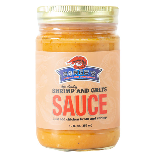 Sarge's Shrimp and Grits Sauce Jar