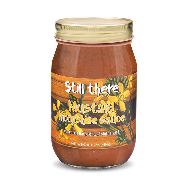 Still There Shine Sauce Mustard Jar