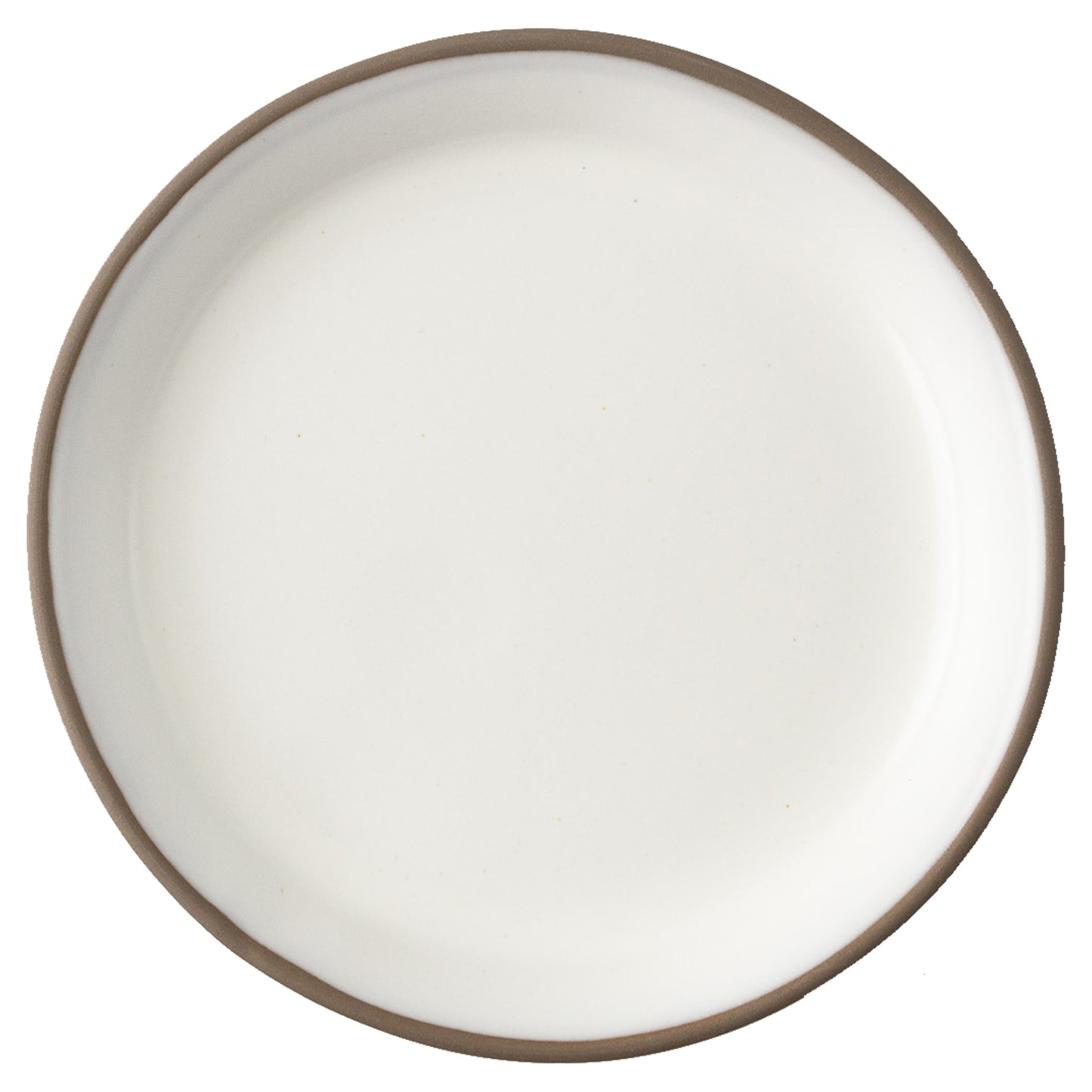 Haand Skali Coupe Salad Plate in Terra