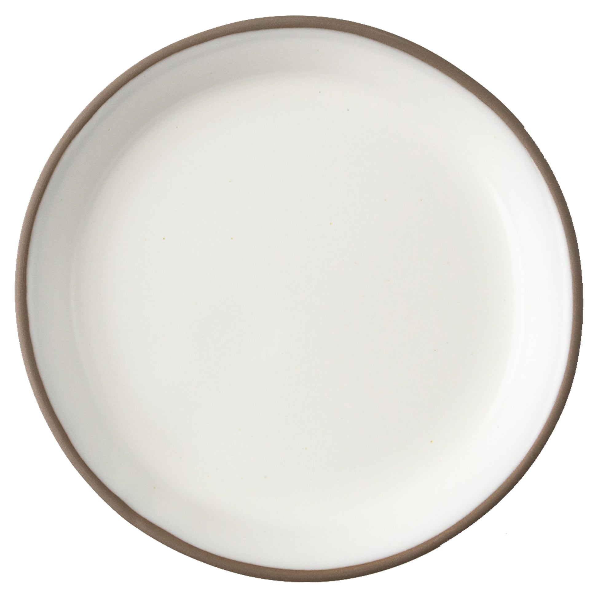 Haand Skali Coupe Salad Plate in Terra