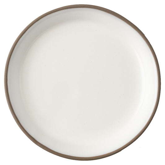 Haand Skali Coupe Salad Plate in Terra