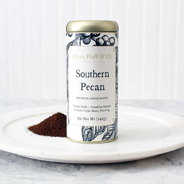 Southern Pecan Coffee Tin