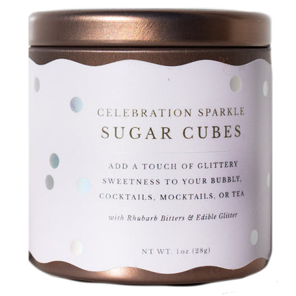 Storied Goods Celebration Sparkle Sugar Cubes Tin