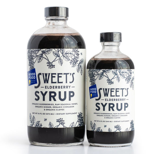 Sweet's Elderberry 8oz and 16oz Elderberry Syrup