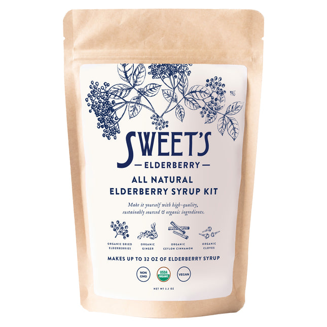 Sweet's Elderberry All Natural Elderberry Syrup Kit