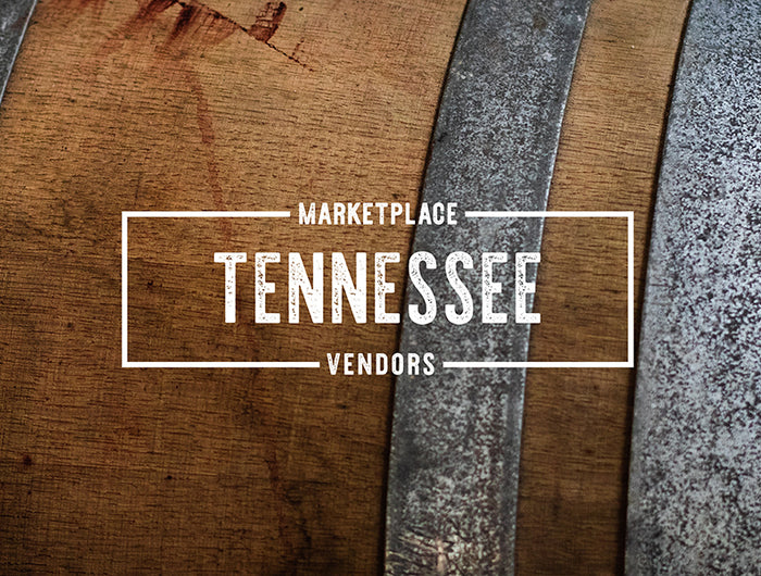  Bourbon barrel with Tennessee Vendors graphic