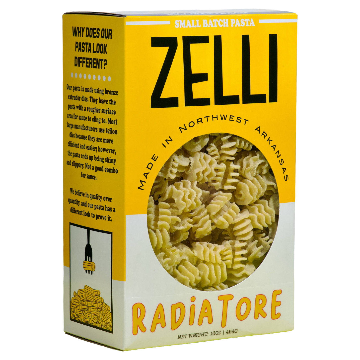 Zelli Radiatore Pasta