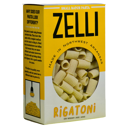 Zelli Rigatoni Pasta